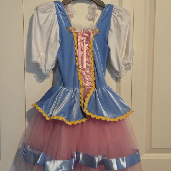 ✨ Girls Nutcracker “Bon Bon” Dance Costume – Pastel Blue & Pink ✨ - Picture 3 of 4